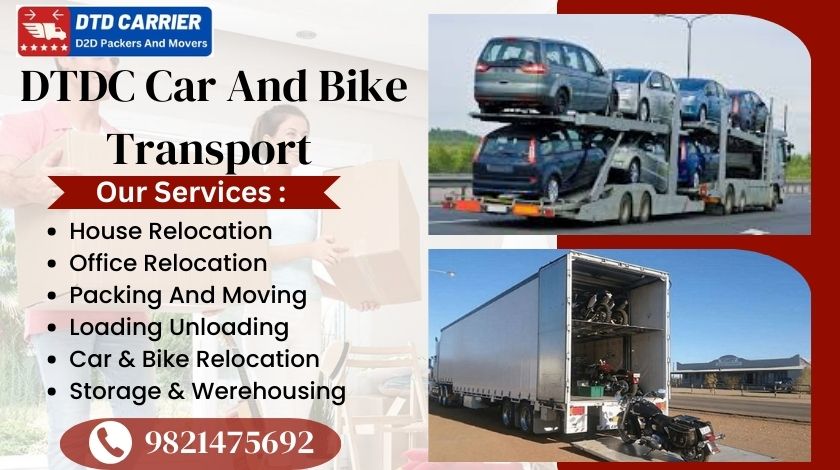 DTDC Car/Bike Transport Service in Indore